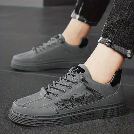 Men's Low Top Skate Shoes Non Slip Sneakers Men's Footwear