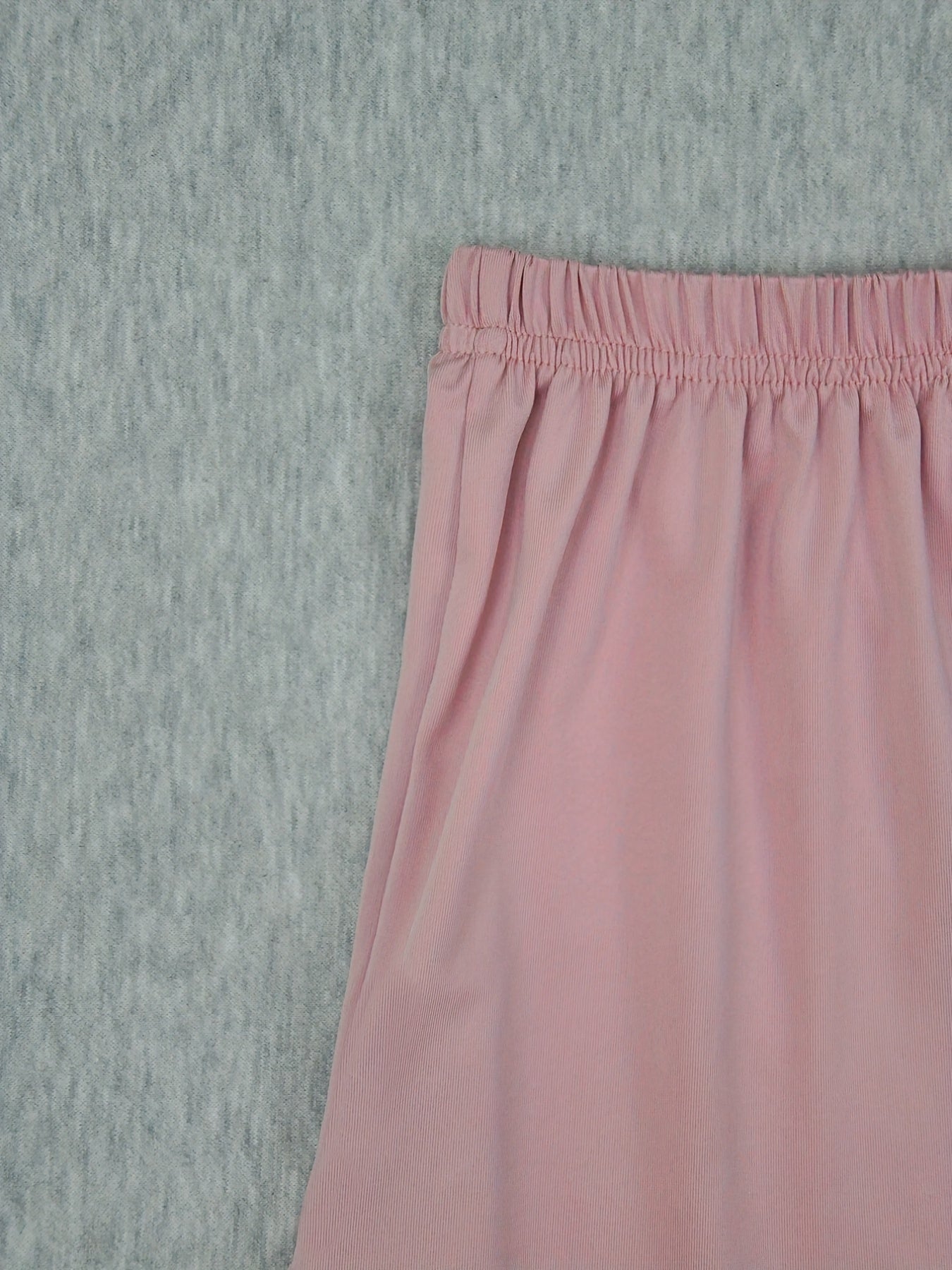 Side Split Elastic Waist Women's Sleep Shorts
