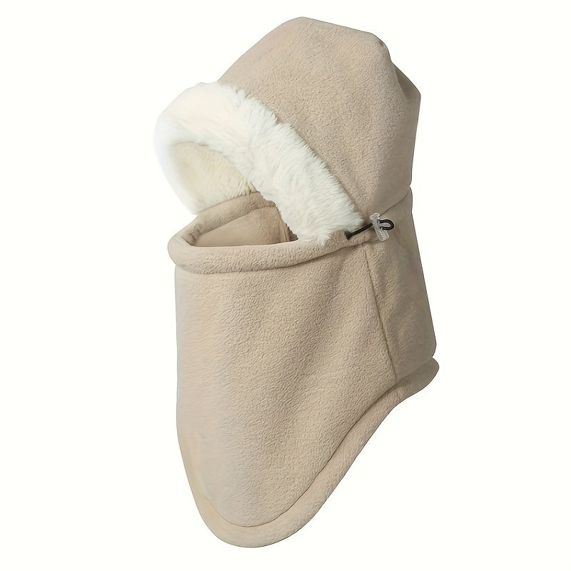 Windproof Fleece Cycling Hat Winter Thickened Hat