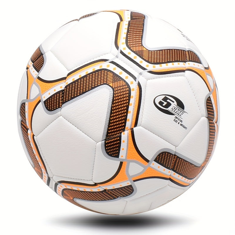 Soccer Ball Size 5 Match Ball PU Training Football Gift