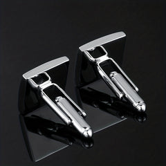 Square Drop Glue French Suit Shirt Cufflinks