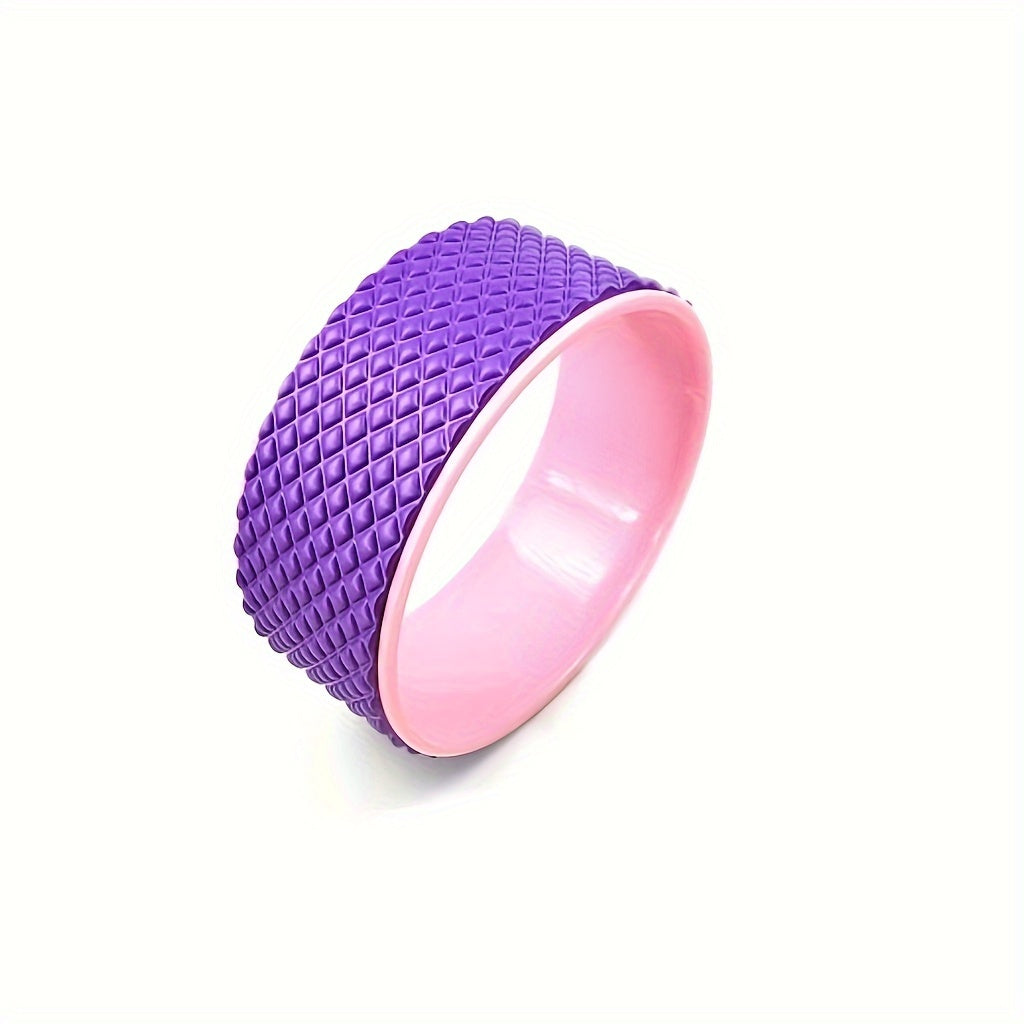 Yoga Fitness Auxiliary Wheel 3D Yoga Wheel for Back & Shoulder Stretching
