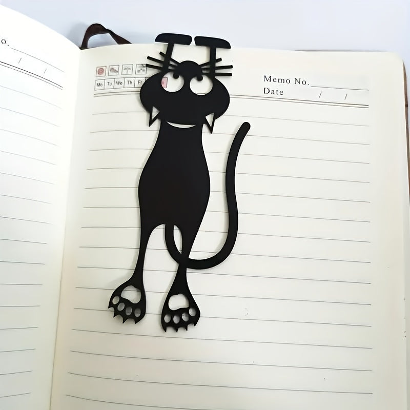 Acrylic Hollow Kitten Bookmark 2pcs