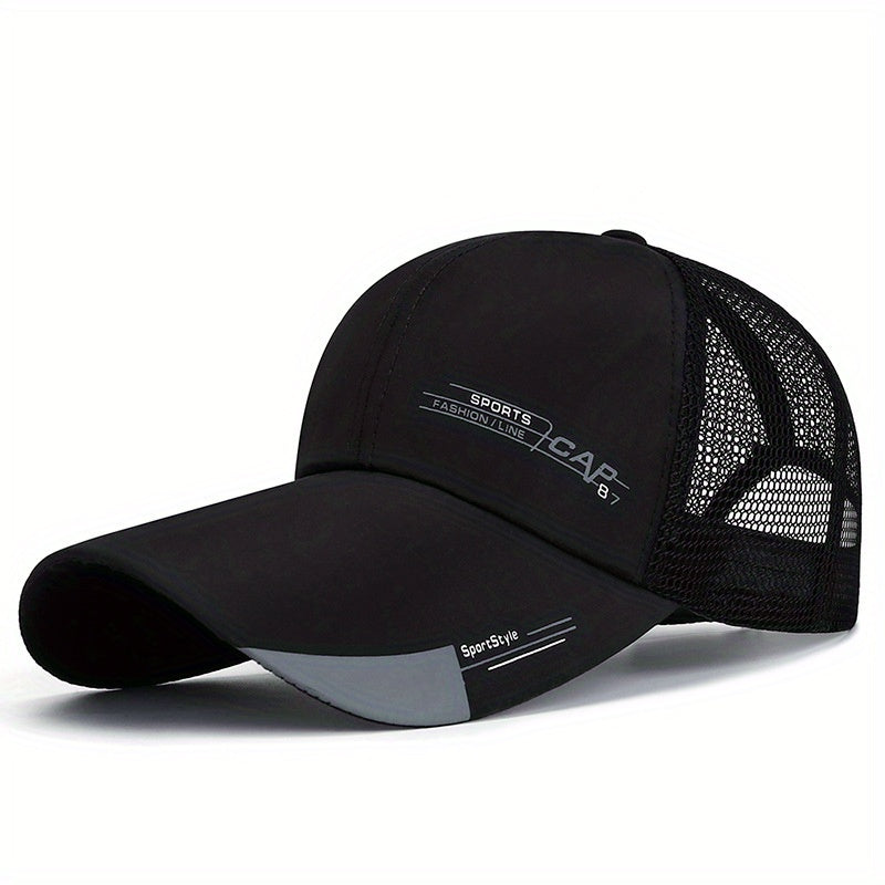 Summer Mesh Breathable Sunshade Baseball Cap Sun Hat
