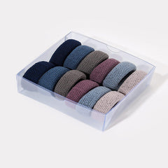 12pcs Solid Hair Tie