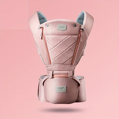 Baby Carrier With Hip Seat Waist Stool Infant Carrier Pink