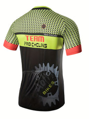 Quick Dry Men's Cycling Jersey with Rear Pocket