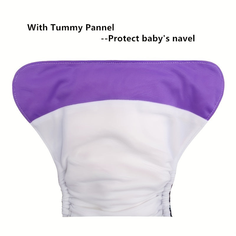 Adjustable Reusable Baby Cloth Diaper 3-15kg Boys & Girls