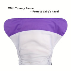Adjustable Reusable Baby Cloth Diaper 3-15kg Boys & Girls