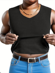 Men's Breathable Tank Top - Gym Workout Shirt