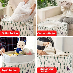 Large Storage Bag Zipper Moisture-proof Mildew-proof Quilt