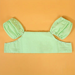 Toddler Kids Gingham Seersucker Flotation Device Cover Baby Swim Puddle Jumper