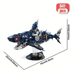 Ocean Model Shark Building Block Set