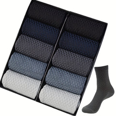 5 Pairs Checkered Compression Sports Ankle Socks for Men