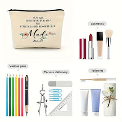 Inspirational Cosmetic Bag Gift for Sisters Mothers Daughters