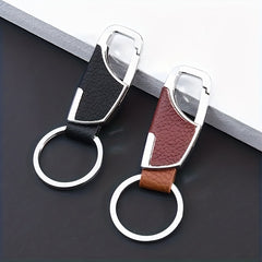 1pc Waist Hanging Metal Key Chain Key Holder Gift For Men Dad Father