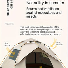 Automatic Waterproof UV Protection Tent for Camping