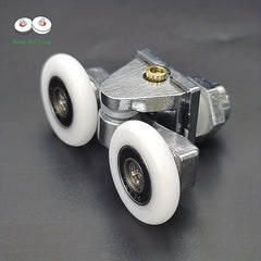 4pcs Shower Door Runner 23mm 25mm Bathroom Pulley Zinc Alloy Roller