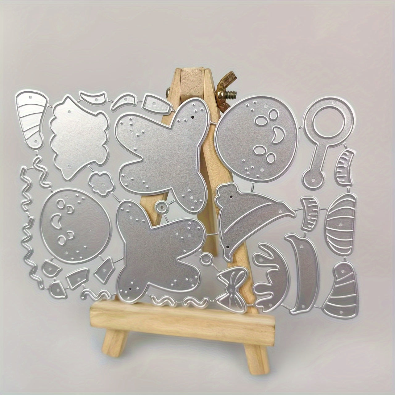 1Pc Christmas Gingerbread Man Metal Cutting Dies Stencil For DIY Scrapbooking