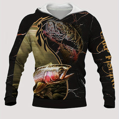 3D Print Hoodies for Men Graphic Hoodie With Kangaroo Pocket