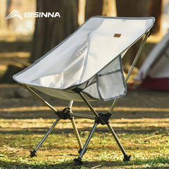 Bisinna Lightweight Portable Beach Chair Foldable Moon Shaped Chair