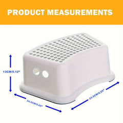 Safe Step Stool for Kids Anti Slip Surface for Bathroom Sink