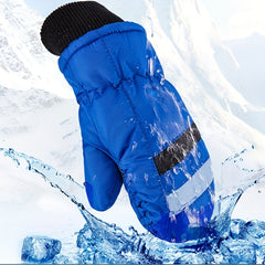 Winter Waterproof Cycling Gloves for Kids 3-6 Years