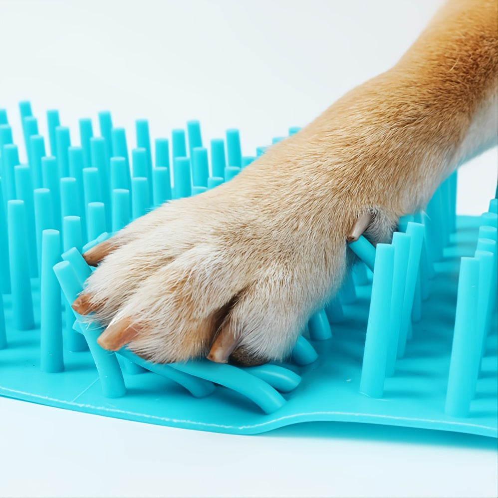 Pet Washing Cup Soft Silicone Foot Cleaning Cup Portable Brush