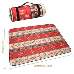 200 Portable Waterproof Outdoor Beach Mat For Picnic Camping