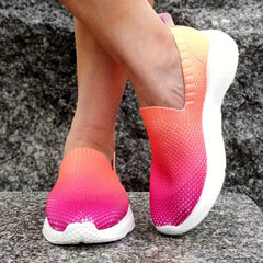 Casual Breathable Flat Sports Shoes Lightweight Outdoor Sneakers