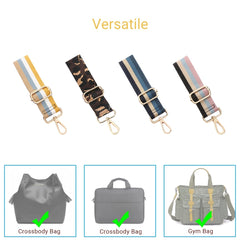 Adjustable Shoulder Bag Strap Nylon Crossbody Bag Laptop Bag