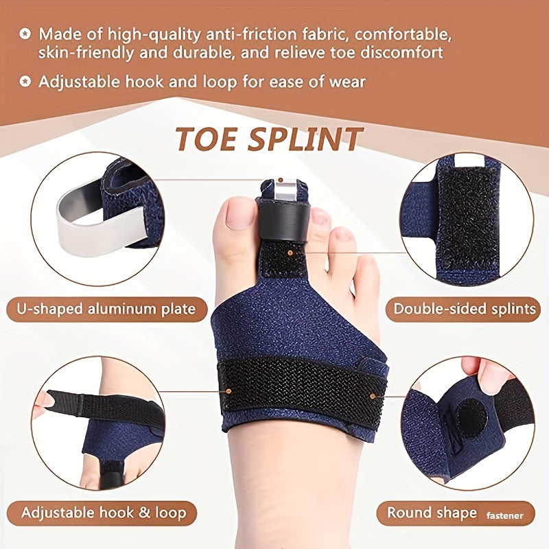 Adjustable Toe Fixing Strap with Aluminum Plate Support