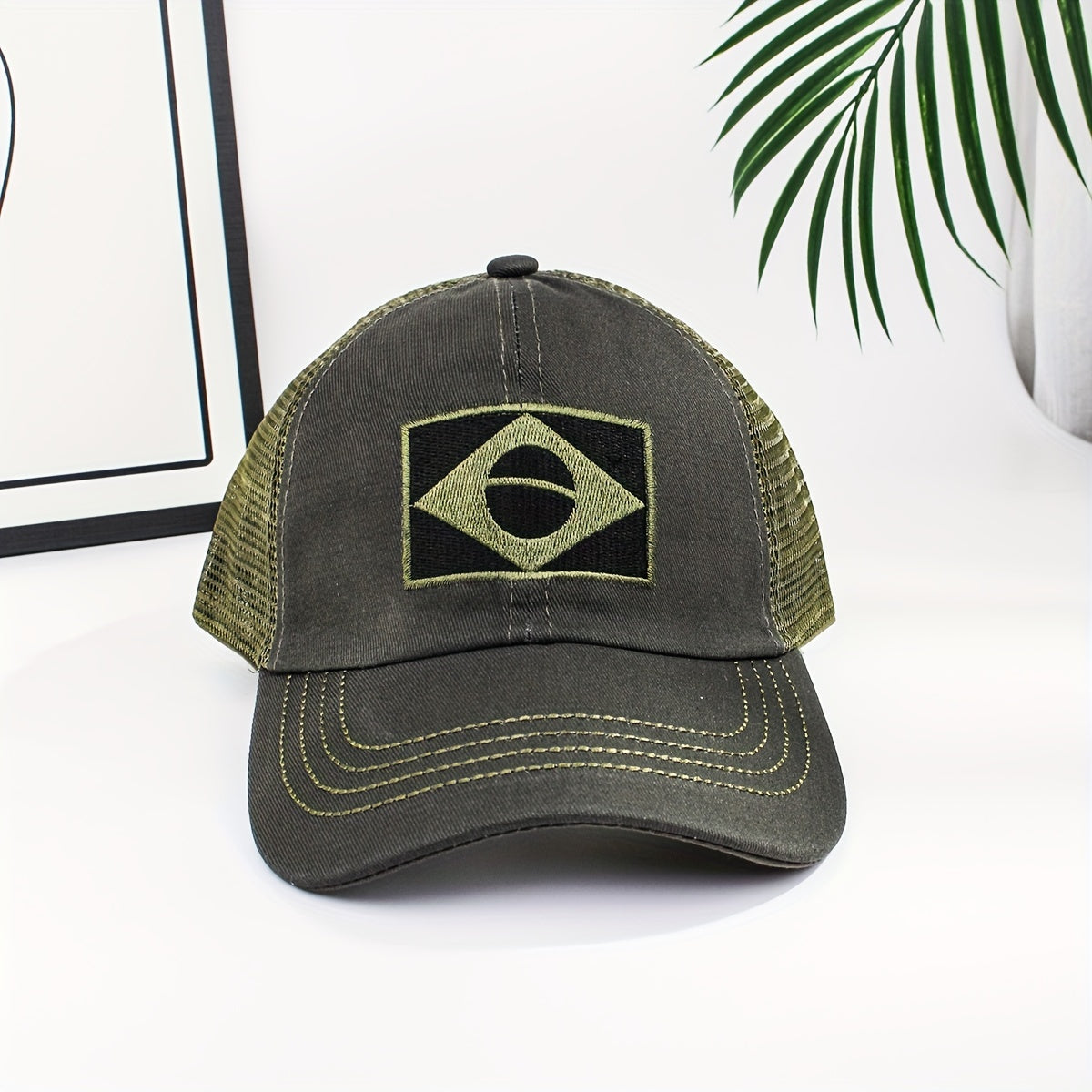Handsome Grid Tactical Camouflage Caps Baseball Cap Outdoor Cap Wild Jungle