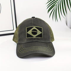 Handsome Grid Tactical Camouflage Caps Baseball Cap Outdoor Cap Wild Jungle
