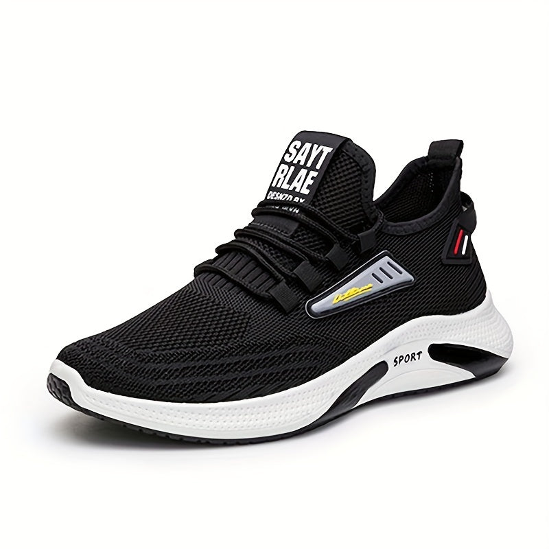 Men's Slip on Sneakers with Laces, Odor Resistant Athletic Shoes