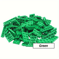 100pcs Low Wall Bricks Set Classic Building Blocks