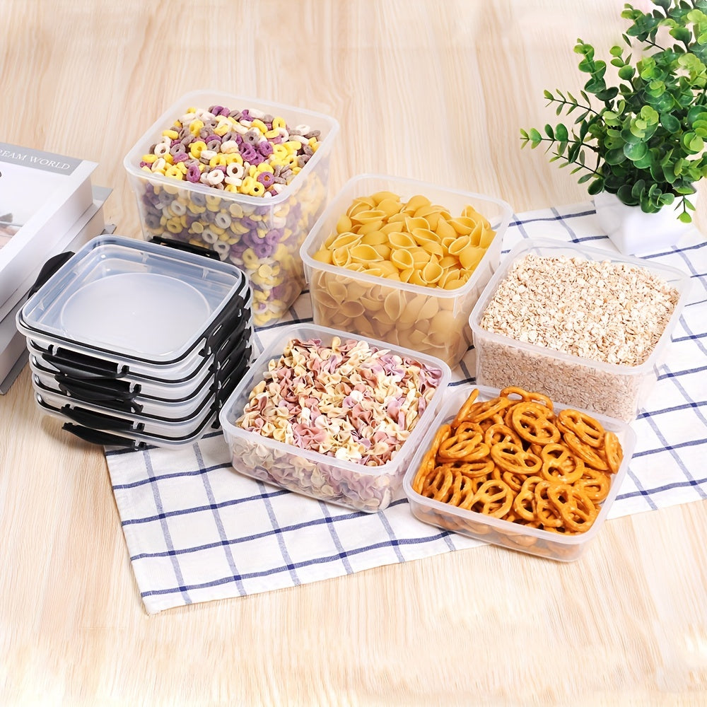 5pcs Airtight Storage Container Set with Lids BPA Free Pantry Organization