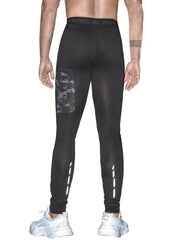 Men's Camo Sport Leggings with Pockets