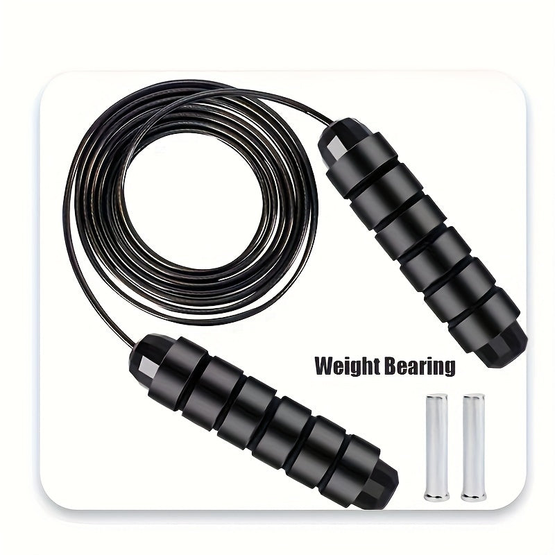 Heavy Duty Steel Wire Skipping Rope for Fitness Exercise