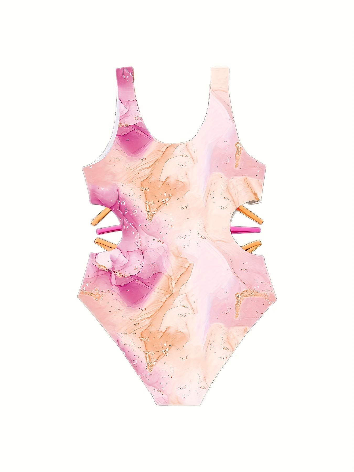 Girls Creative Pattern 1 pc Swimwear Summer Clothes