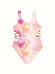 Girls Creative Pattern 1 pc Swimwear Summer Clothes
