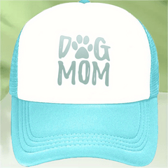 Dog Mom Printed Baseball Cap Washed Sports Hat Sunscreen Breathable Dad Hat