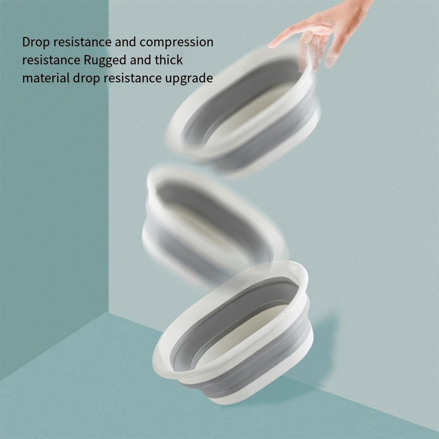 3pcs Collapsible Washbasin Portable Plastic Basin