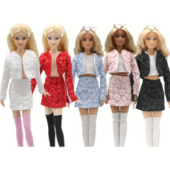 11in Supermodel Party Christmas Halloween Dolls Outfit 3pcs Costume Accessories