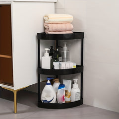 Layered and Corner Storage Rack - Ideal for Kitchens, Bathrooms, Living Rooms