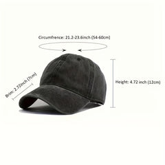 Vintage Cotton Distressed Baseball Caps Hip hop Caps Hats