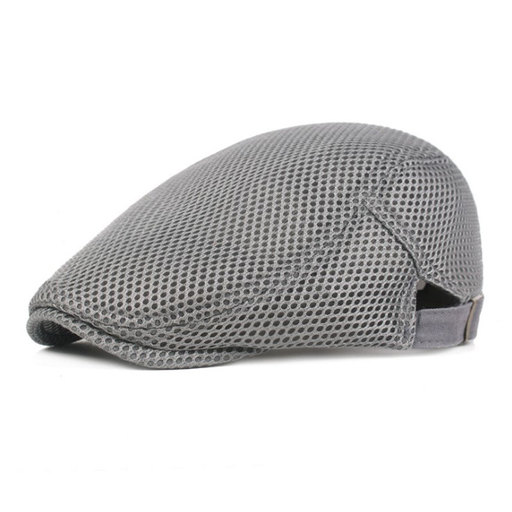 Men's Breathable Beret Hat for Summer Weather