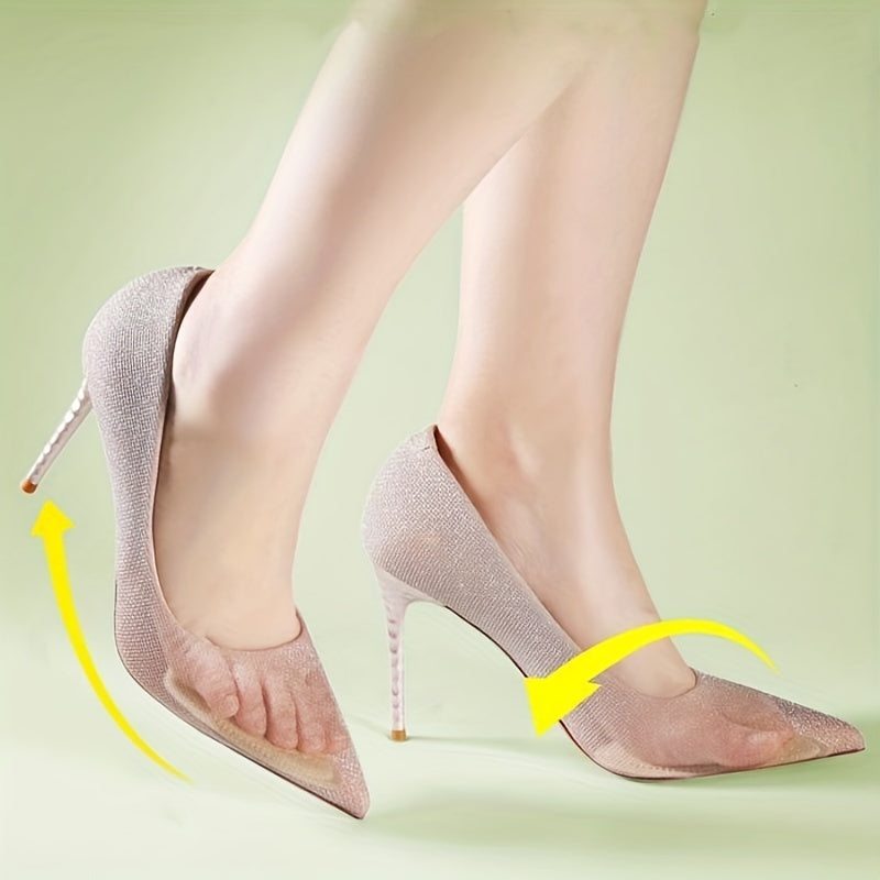 High Heeled Shoes Non Tiring Insole Half Size Pad Women's Non Slip Forefoot Pad