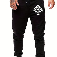 Men's Spade Sports Pants Casual Jogging Trousers Comfortable Joggers