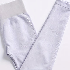 Women's Solid Sports Yoga Pants Stretch Running Fitness Gym Tight Pants